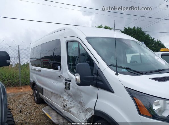 1FDAX2CG2NKA69820 2022 FORD TRANSIT-350 White Vista interior trasera