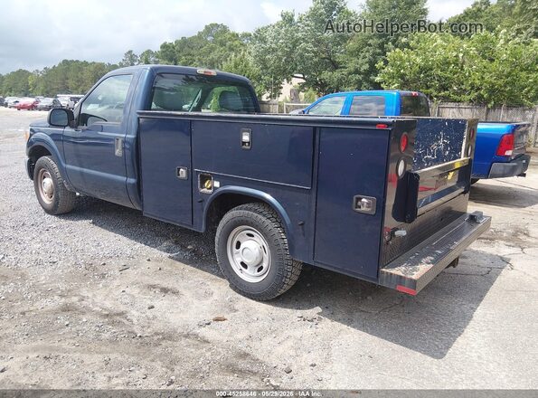 1FDBF2A63GED31122 2016 FORD F-250 Dark Blue Trasero izquierdo