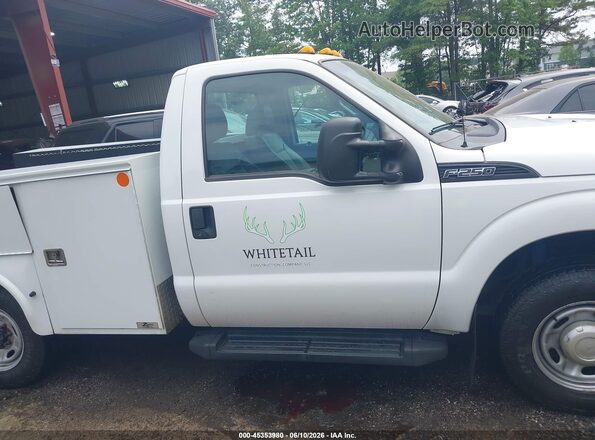 1FDBF2A65GEC24959 2016 FORD F-250 White Панорамний вид салону 360°