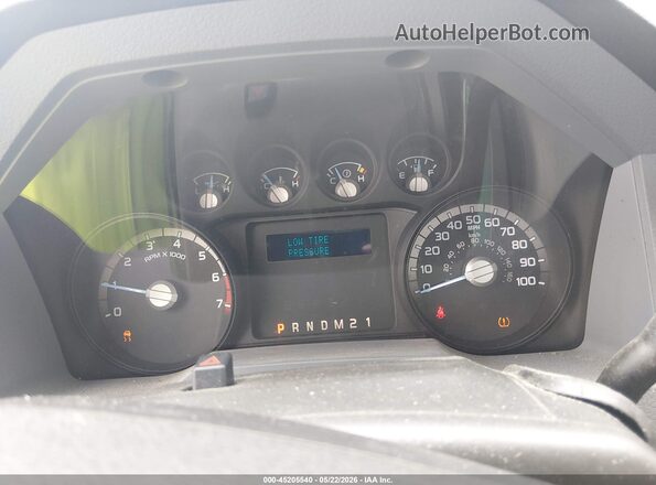 1FDBF2A67GED31124 2016 FORD F-250 White უკანა სავარძლების ხედი