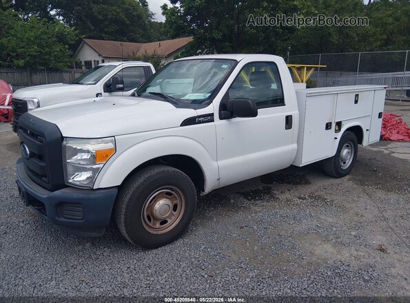 1FDBF2A67GED31124 2016 FORD F-250 White წინა მარცხენა ხედი სამი მეოთხედიდან