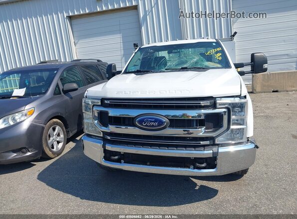 1FDBF3E61LED61195 2020 FORD F-350 CHASSIS White Instrument cluster view