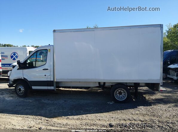 1FDBF6Z83MKA85134 2021 FORD TRANSIT-350 White Widok wnętrza z tyłu