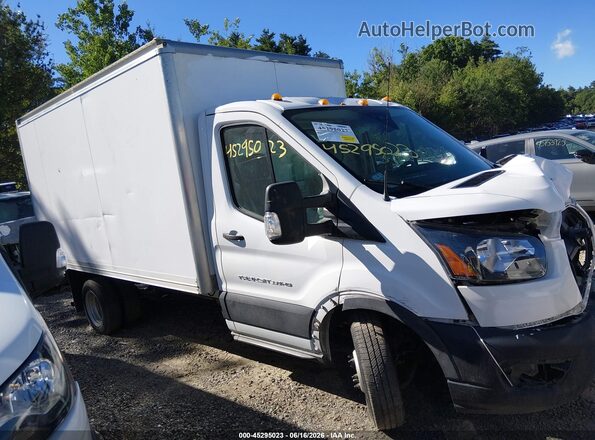 1FDBF6Z83MKA85134 2021 FORD TRANSIT-350 White Widok zestawu wskaźników