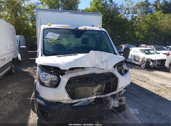 1FDBF6Z83MKA85134 2021 FORD TRANSIT-350 White Widok deski rozdzielczej