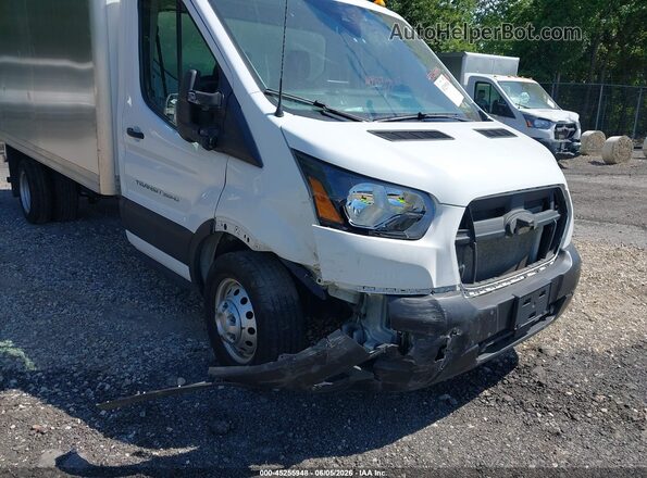 1FDBF6Z89MKA43079 2021 FORD TRANSIT-350 White წინა ხედი