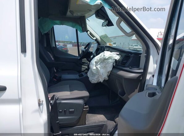 1FDBR1CG1MKB02572 2021 FORD TRANSIT-250 White წინა სალონის ხედი