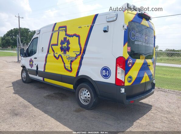 1FDBR1CG1MKB02572 2021 FORD TRANSIT-250 White უკანა მარცხენა