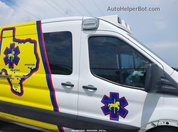 1FDBR1CG1MKB02572 2021 FORD TRANSIT-250 White სალონის 360-გრადუსიანი ხედი
