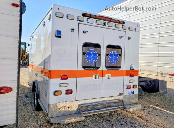1FDXE4FN3NDC07228 2022 FORD ECONOLINE Белый Задняя левая четверть