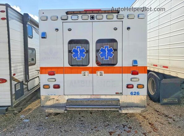 1FDXE4FN3NDC07228 2022 FORD ECONOLINE Белый Вид сзади