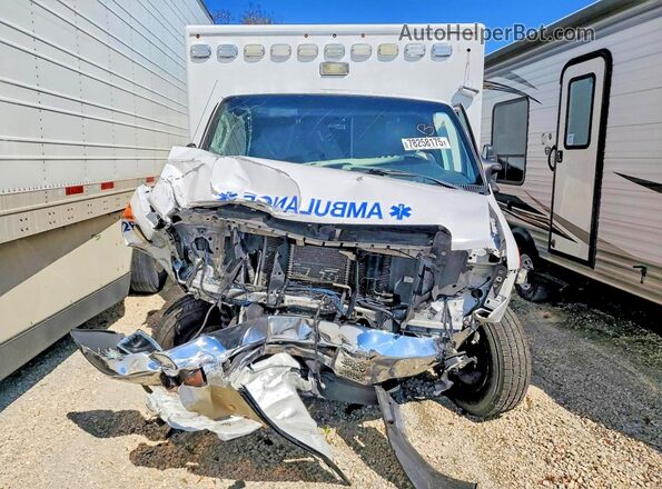 1FDXE4FN3NDC07228 2022 FORD ECONOLINE Белый Вид спереди