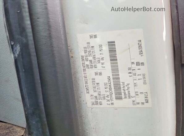 1FDYR2CM5HKA35454 2017 FORD TRANSIT Белый 