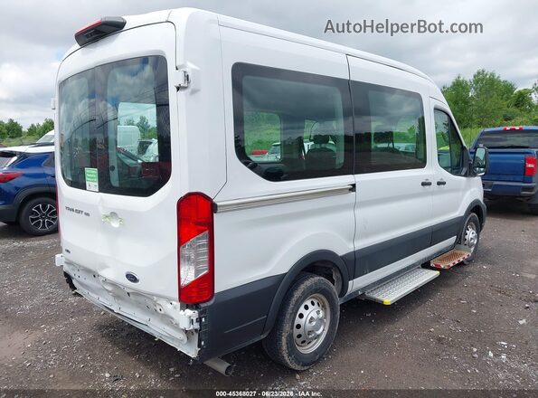 1FDZK2C81LKA85076 2020 FORD TRANSIT-150 PASSENGER VAN White უკანა მარჯვენა