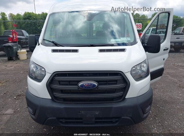 1FDZK2C81LKA85076 2020 FORD TRANSIT-150 PASSENGER VAN White წინა ხედი