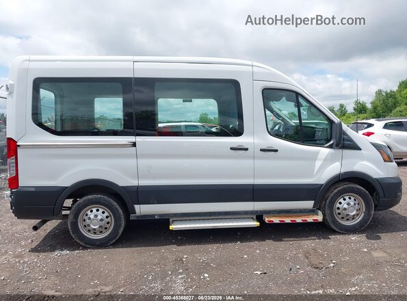 1FDZK2C81LKA85076 2020 FORD TRANSIT-150 PASSENGER VAN White სალონის 360-გრადუსიანი ხედი
