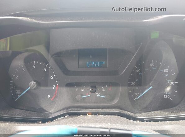 1FDZX2CM1KKA18751 2019 FORD TRANSIT-350 White Вид задніх сидінь