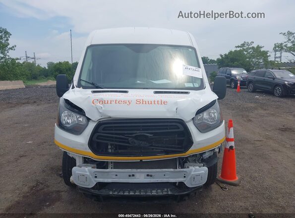 1FDZX2CM1KKA18751 2019 FORD TRANSIT-350 White Вид щитка приладів