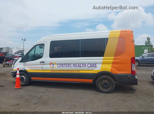 1FDZX2CM1KKA18751 2019 FORD TRANSIT-350 White Панорамний вид салону 360°