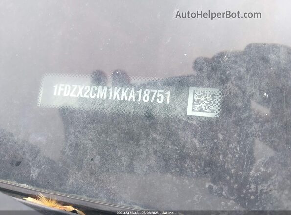 1FDZX2CM1KKA18751 2019 FORD TRANSIT-350 White 