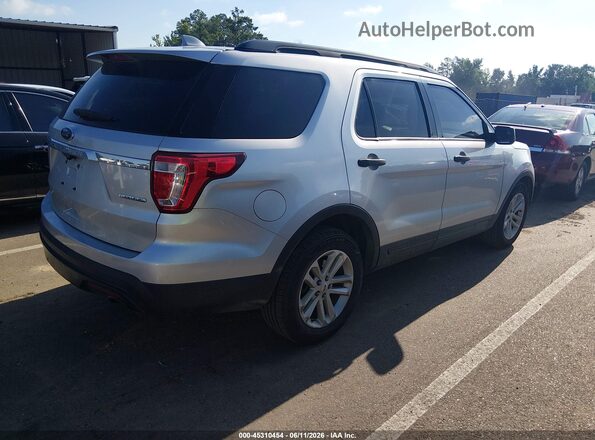 1FM5K7B80GGA04851 2016 FORD EXPLORER Gray Trasero derecho