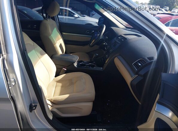 1FM5K7B80GGA04851 2016 FORD EXPLORER Gray Vista interior delantera