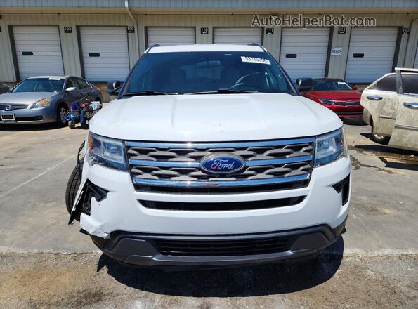 1FM5K7B82JGA65528 2018 FORD EXPLORER White Front view
