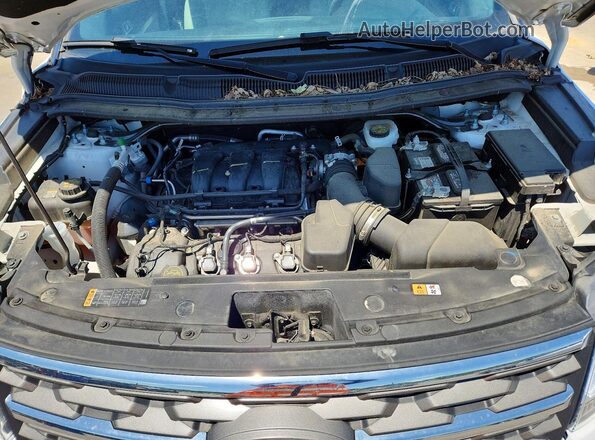1FM5K7B82JGA65528 2018 FORD EXPLORER White Engine compartment view