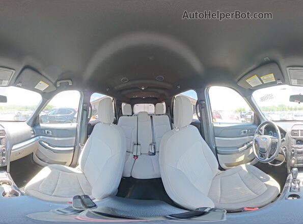 1FM5K7B82JGA65528 2018 FORD EXPLORER White 360 interior view