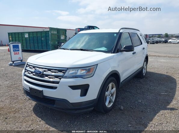 1FM5K7B83JGC45116 2018 FORD EXPLORER White 