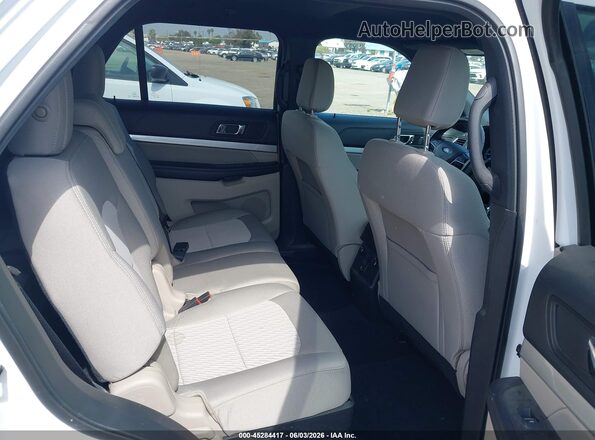 1FM5K7B83JGC45116 2018 FORD EXPLORER White 