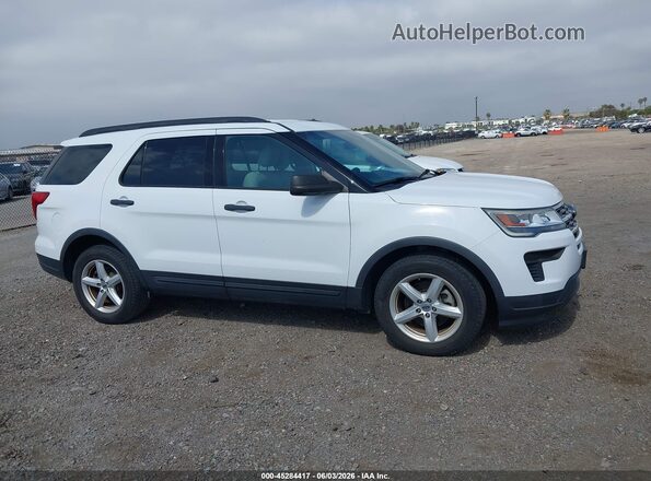 1FM5K7B83JGC45116 2018 FORD EXPLORER White 