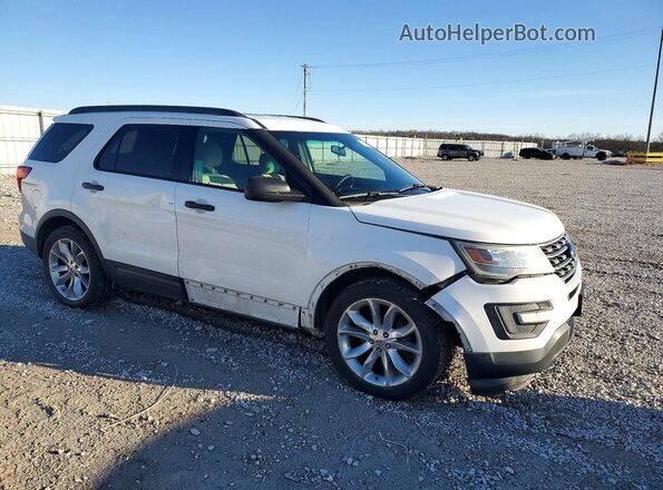 1FM5K7B84GGA74921 2016 FORD EXPLORER White 