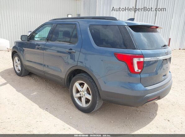 1FM5K7B84JGC45108 2018 FORD EXPLORER Синий 
