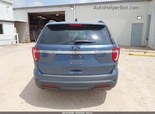 1FM5K7B84JGC45108 2018 FORD EXPLORER Синий 