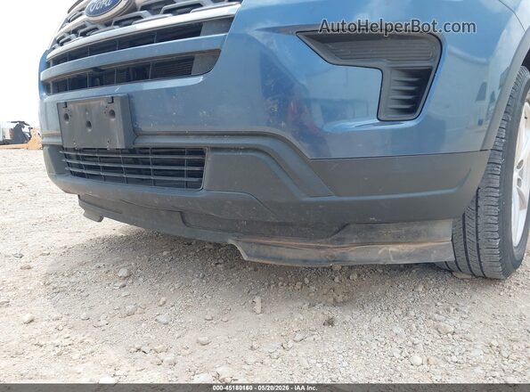 1FM5K7B84JGC45108 2018 FORD EXPLORER Синий 