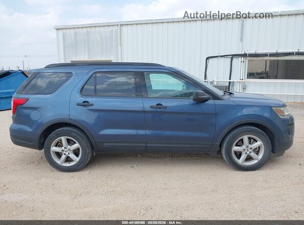 1FM5K7B84JGC45108 2018 FORD EXPLORER Синий 