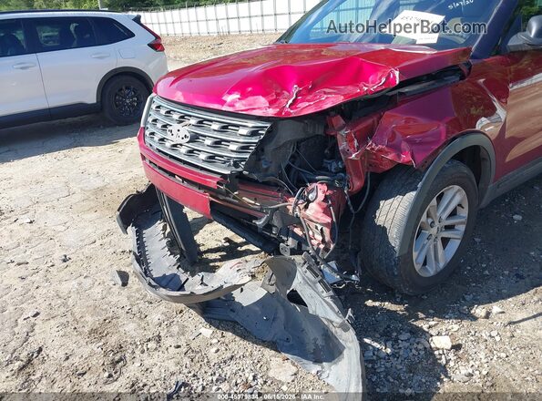 1FM5K7B85GGC29962 2016 FORD EXPLORER Red Դիմացի տեսք
