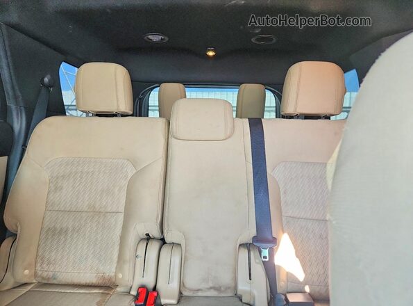 1FM5K7B85GGC87277 2016 FORD EXPLORER White Հետևի նստատեղերի տեսք