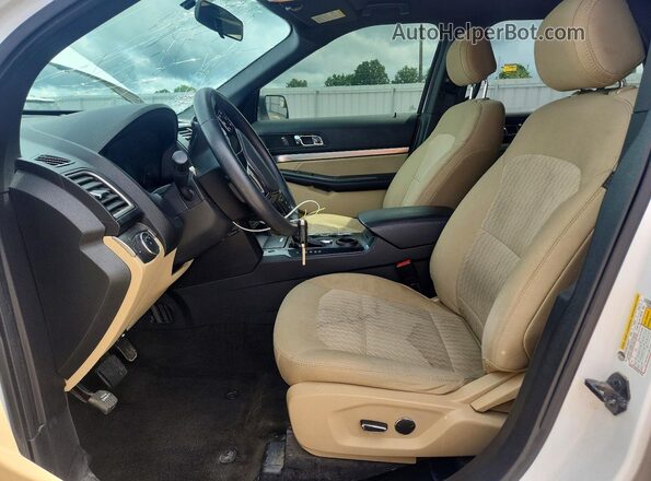 1FM5K7B85HGC52353 2017 FORD EXPLORER White 