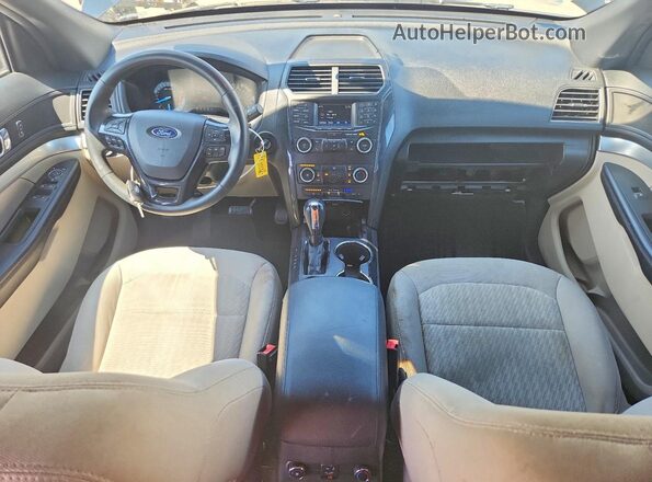 1FM5K7B85JGC26678 2018 FORD EXPLORER Black წინა პანელის ხედი