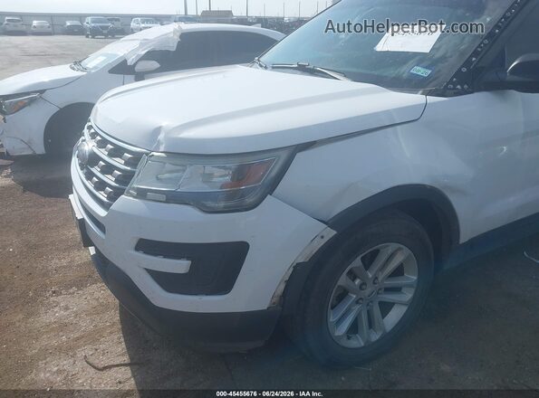 1FM5K7B86HGA35572 2017 FORD EXPLORER White Vista frontal