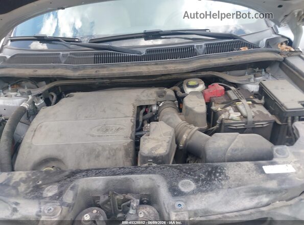1FM5K7B86HGA86683 2017 FORD EXPLORER Silver უკანა ხედი