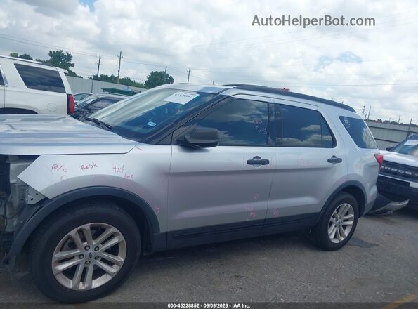1FM5K7B86HGA86683 2017 FORD EXPLORER Silver სალონის 360-გრადუსიანი ხედი