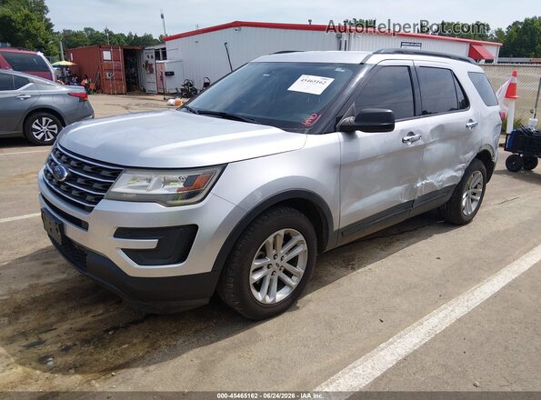 1FM5K7B86HGC51616 2017 FORD EXPLORER Gray Передня ліва чверть