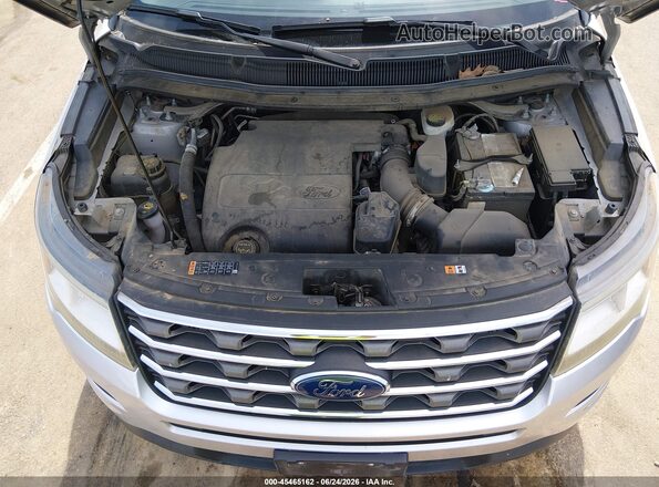 1FM5K7B86HGC51616 2017 FORD EXPLORER Gray Вид ззаду