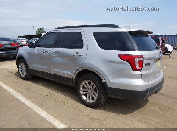 1FM5K7B86HGC51616 2017 FORD EXPLORER Gray Вид спереду