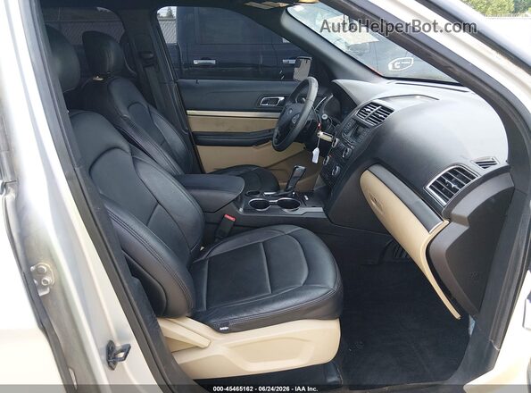 1FM5K7B86HGC51616 2017 FORD EXPLORER Gray Вид салону спереду
