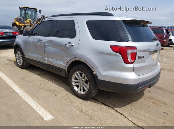 1FM5K7B86HGC51616 2017 FORD EXPLORER Gray Задня ліва чверть