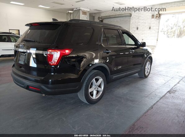 1FM5K7B86JGC49564 2018 FORD EXPLORER Black 